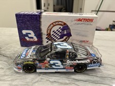 Dale Earnhardt Sr 2001 Clear Oreo / GM Goodwrench Nascar 1/24 Diecast Action 3