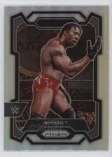 2024 Panini Prizm WWE Silver Prizm Booker T #160 17x6