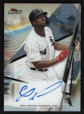 2020 Topps Finest Autographs Fa-ej  eloy Jimenez Chicago White Sox 