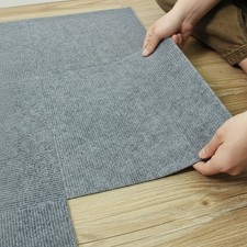 Teppichfliesen selbstklebend 30x30cm Teppichboden weich Fliesen 3m²