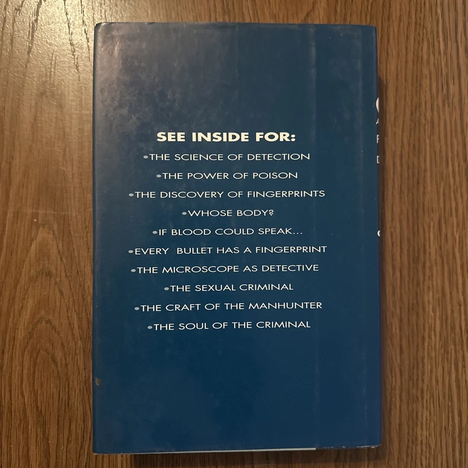 Clues A History Of Forensic Detection By Colin Wilson Hardcover Book Dust Jacket - Image 2 of 4