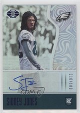 2017 Illusions Rookie Signs Trophy Collection Blue 10/100 Sidney Jones Auto d4v