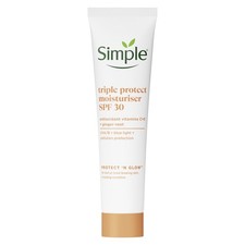 Simple Triple Protect Moisturiser SPF 30 – 3x Protection 40 ml (Pack of 1) 