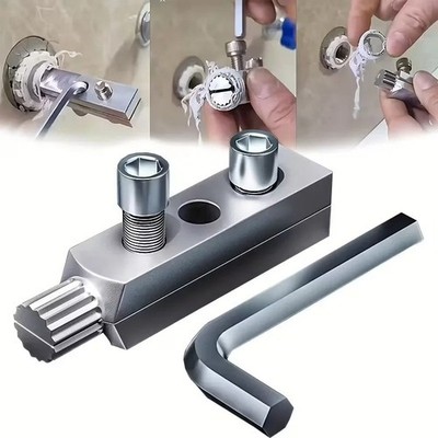Bolzenausdreher-Set - Gewindebruch Auszieher für Sanitär - 1/2'' & 3/4