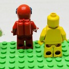 Lot of 4‼ LEGO Classic Space Minifigures SP007 Yellow Red & White • G‼ — photo 6