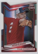 2022 Elite Extra Edition Prime Numbers B Die-Cut /125 Tyler Schweitzer #161 hg6