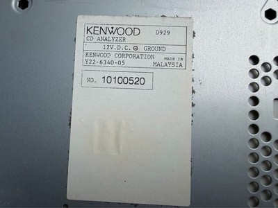 Kenwood M929 D929 CD MD Player Head Unit Set JDM Old School Car