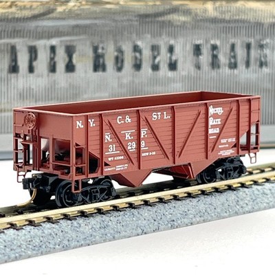 Micro-Trains N Scale 57050 Nickel Plate Road Composite Side 2 Bay Hopper 31299