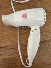 Travel Hairdryer 12v/240v And Tongs Compact Ideal For Touring Caravan Camping