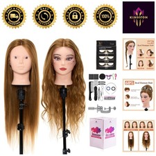 DIY Hair Styling Set with 28" Mannequin Head - Ideal for Cosmetology Training