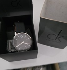 Orologio Uomo Calvin Klein Nero Swiss Made con Scatola Originale ref. K76211
