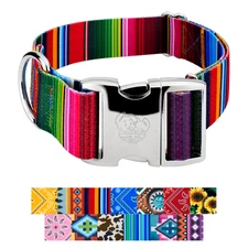 Country Brook Petz® HossFit Jr Wide Premium Collar (Country&Western Collection)