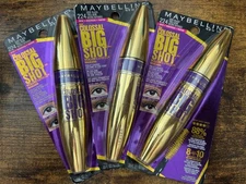3 Maybelline New York Colossal Big Shot Volum' Express Mascara 224 Very Black