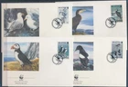 XE60204 Isle of Man 1989 animals fauna flora birds FDC's used