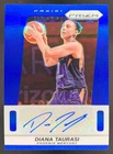 Diana Taurasi 2025 Panini WNBA Prizm Throwback Signatures Blue Auto Mercury /75