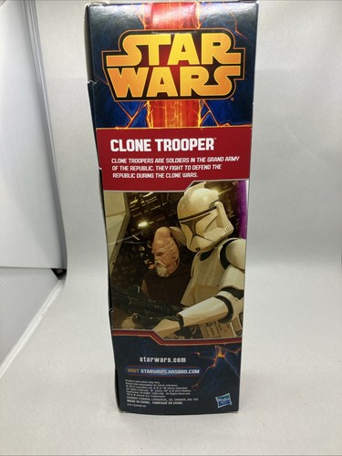 Hasbro Star Wars Clone Trooper Action Figure New In Box - Picture 3 of 6