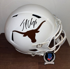 Jamaal Charles Signed Autographed Rep Full Size Helmet Texas Longhorns Beckett