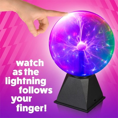 Plasmakugel Lampe berührungsempfindlich Beleuchtung Wissenschaft Licht Secret Santa Geschenkidee