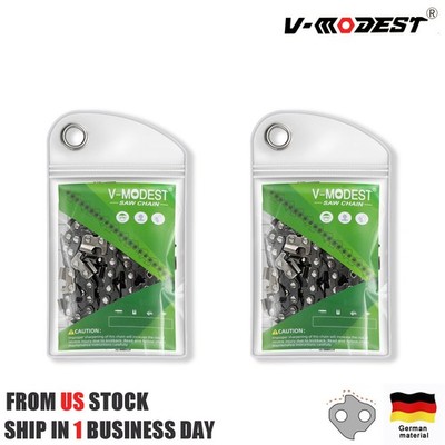 12'' Chainsaw Chain For Models Greenworks Echo Poulan Husqvarna 3/8''LP .050'' 45DL