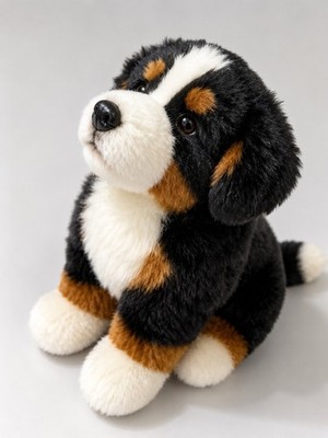Ganz Webkinz Signature Bernese Mountain Dog Plush Toy WKS1017 No Code