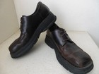 Skechers Shoes Mens 10 Chunky Brown Leather Oxford Y2K Lug Sole Lace Up SN 4175