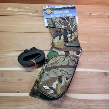 Neet Field Quiver N-500 Camo Left Handed Compact Vintage NOS USA Made W/ Belt