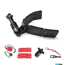 Motorcycle Accessories Kit for Insta360 X5 X4 X3, X2, X, R, Helmet Chin Mount