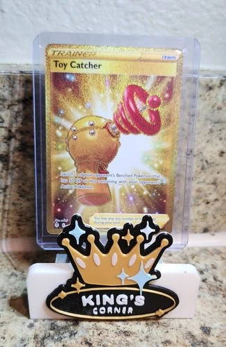 Toy Catcher 233/203 Gold Secret Rare Evolving Skies Pokemon TCG