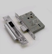 4 X York Mortice Sashlock YK BSSL29 - BS3621 Size 2.5" SC Satin Stainless Steel 