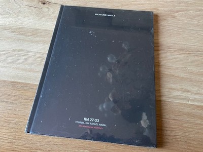 Unopened RICHARD MILLE RM 27-03 TOURBILLON RAFAEL NADAL Book - English - Watches