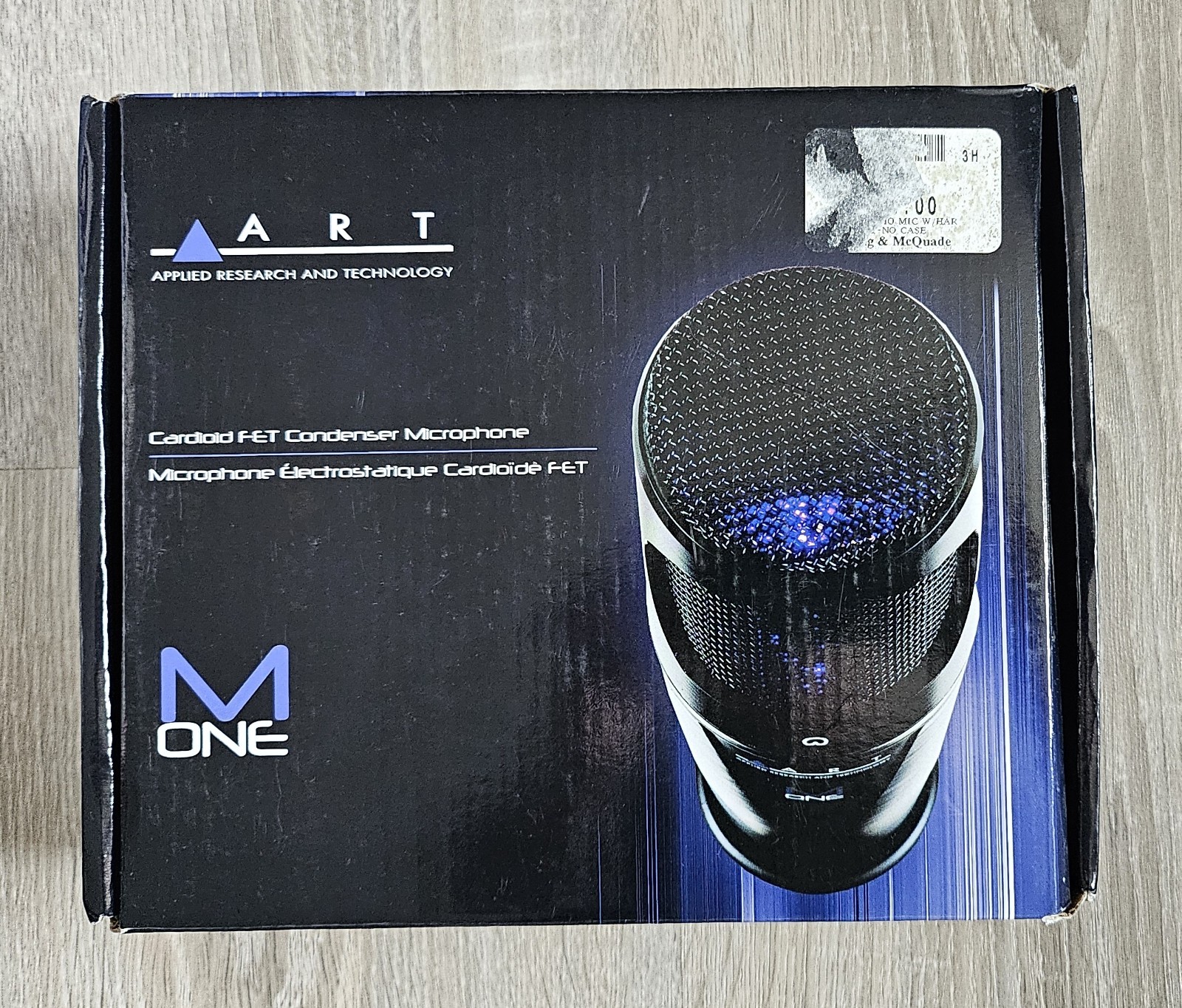 ART Pro Audio M-One Cardioid Condenser Microphone - Great for Podcasts