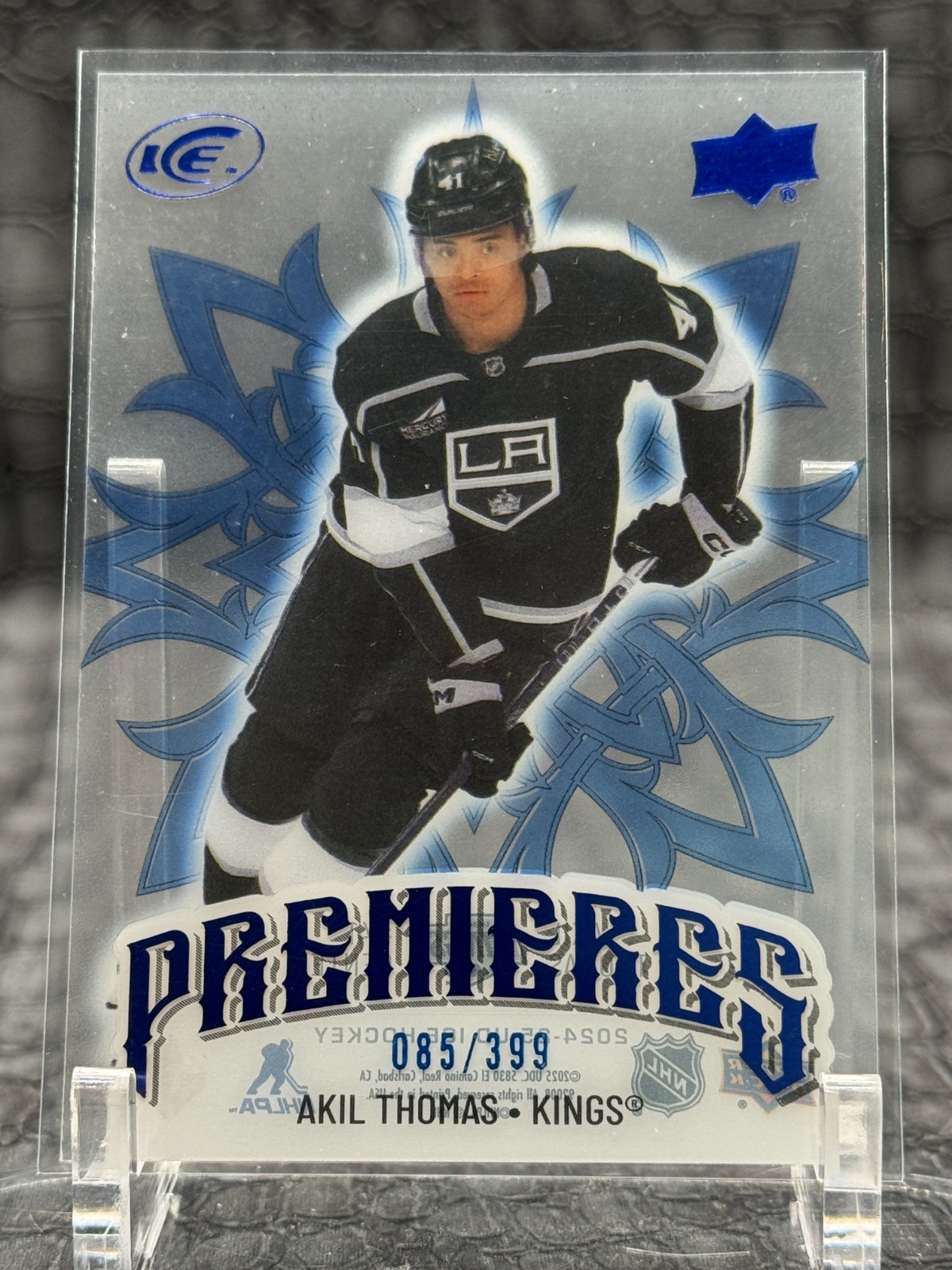 2024-25 Upper Deck ICE - Ice Premieres Akil Thomas 85/399 RC #195 