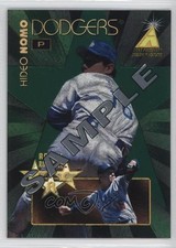 1995 Pinnacle Zenith Edition Rookie Roll Call Sample Hideo Nomo #7 0f8