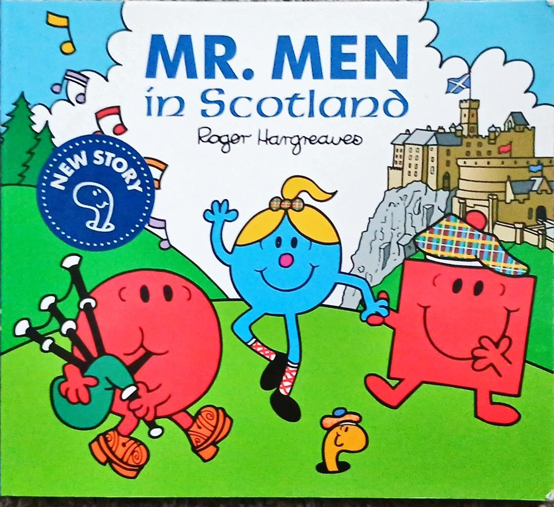 Roger Hargreaves Mr. Men In Scotland Paperback Book ( Little Miss Celebrations )
