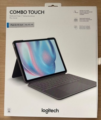 Logitech Combo Touch Tastatur Hülle für iPad Air 13 Zoll M2 M3 M4