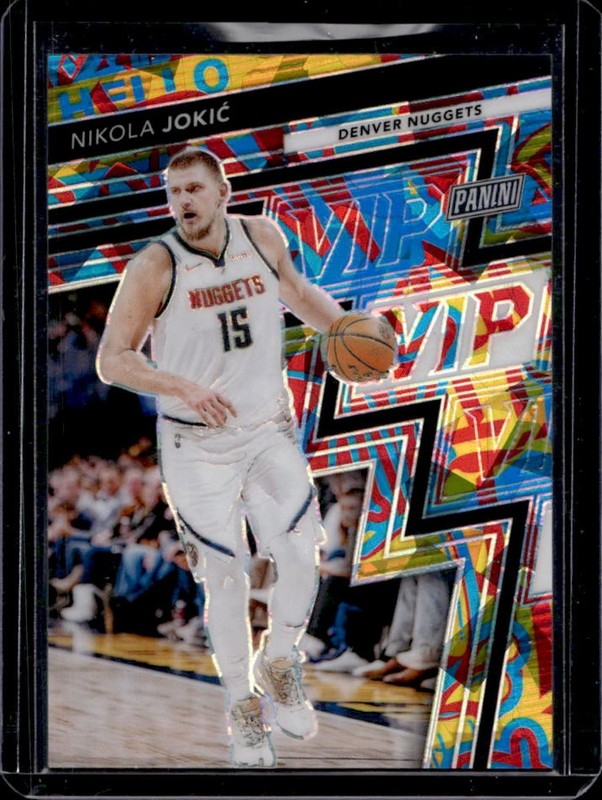 2025 Panini NSCC VIP Gold Packs Nikola Jokic National Sparkle Hello #/45