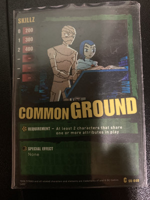 TEEN TITANS 2 CCG ''ENTER EAST'' COMMON C SK-040 COMMON GROUND HOLO-FOIL