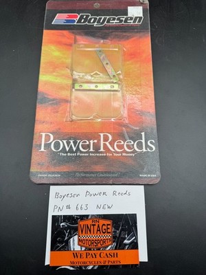 Boyesen Power Reeds Part # 633 New
