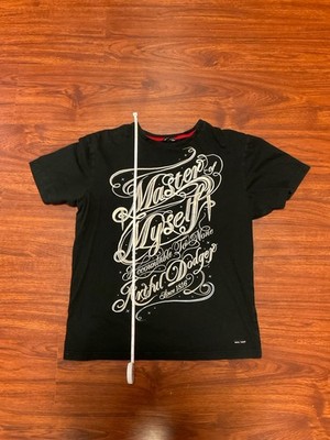 The Artful Dodger Black T-Shirt Mens XL Master of Myself Accountable to None