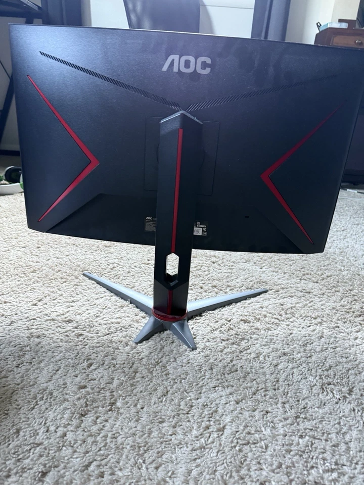 AOC 24” Curved Gaming Monitor (1080p, 144Hz) - Excellent Condition! - Image 2 of 2