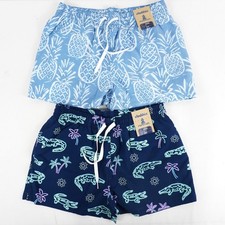 Chubbies Classic Swim Trunks In Assorted Patterns - Men's Size Medium Lot of 2
