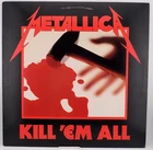 METALLICA- Kill Em All VG++ 1988 Reissue w/Blitzkrieg & Am I Evil RARE LP-49