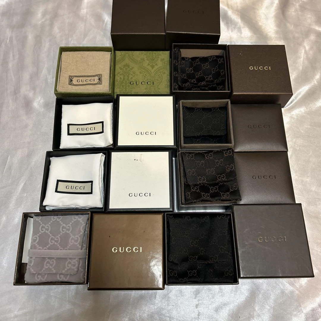 GUCCI Coffret Bijoux Boîte Pochette de Voyage 8 Pièces M99698962672HA
