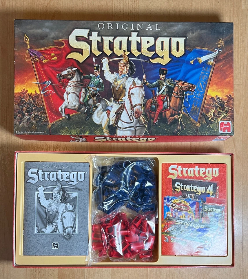 Stratego Spiel Spielmaterial Neu Strategie 1999 Jumbo 03498 Original - Bild 2 von 4