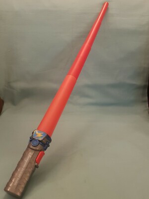 Disneyland Paris Exclusive 2002 Power Gear Red Retractable Light Saber - Working