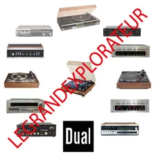 Ultimate  Dual Audio  Operation Repair & Service manual  1100 PDF manuals on DVD