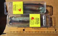 2pks HERRING 4"  PADDLE TAIL SWIM MINNOWS Bass Big Bite Baits Saltwater Lures