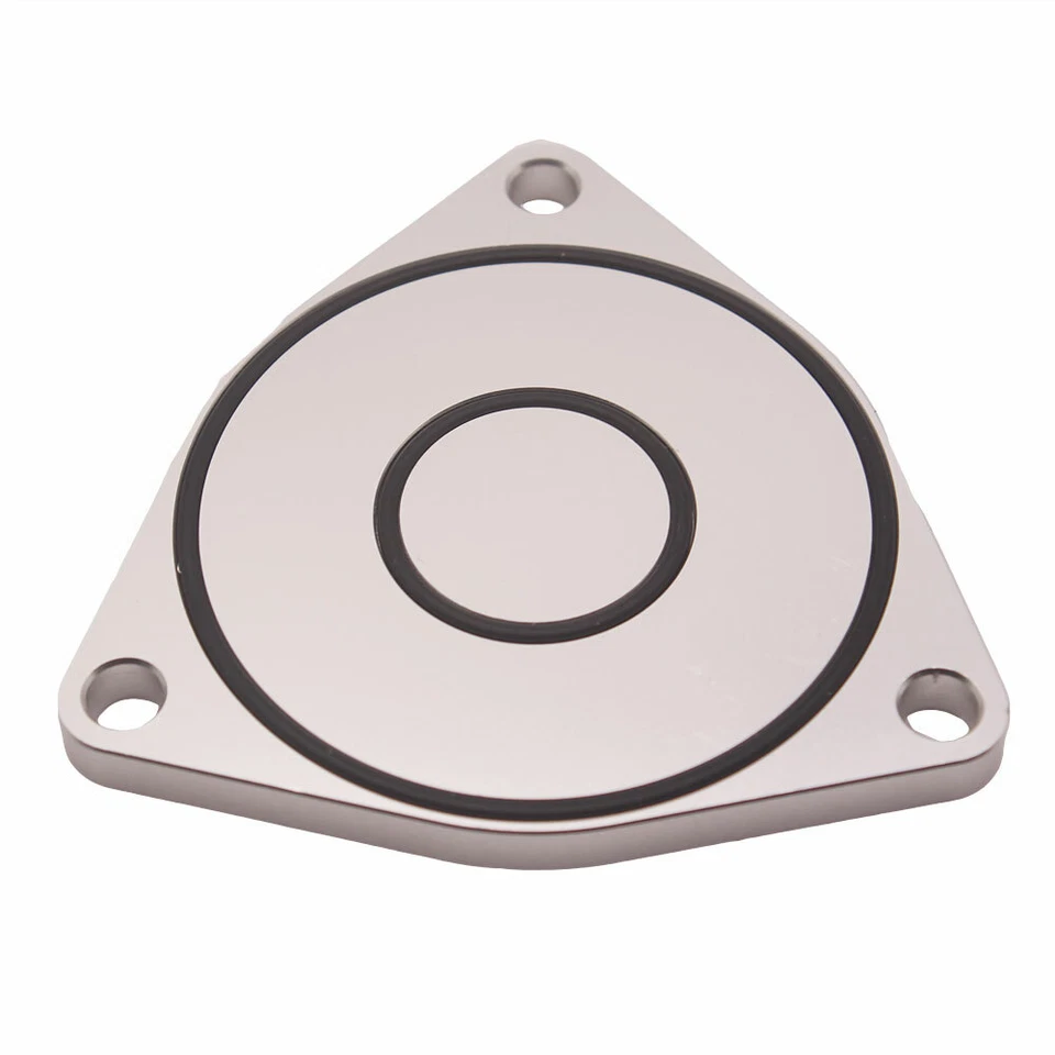 Espaciador de placa de válvula de soplado turbo de aluminio BOV para VOLVO SAAB SRT-4 neón Hyundai Foto 2 de 4