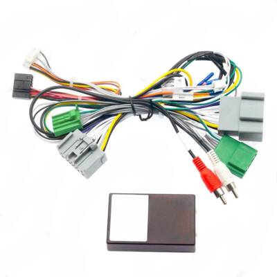 for Volvo S80/S80L Android large screen navigation16Pin power cord+protocol box