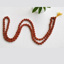 8mm Natural Bead Japa Mala 108 1 Prayer Necklace for Meditation Yoga